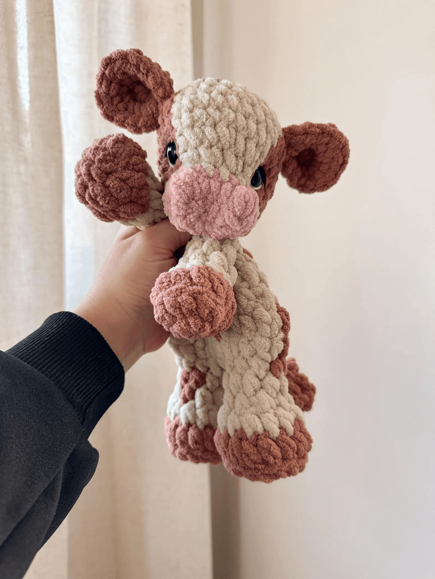 Charlie the Calf: No-Sew Amigurumi Crochet Pattern | Adorable Baby Cow Design