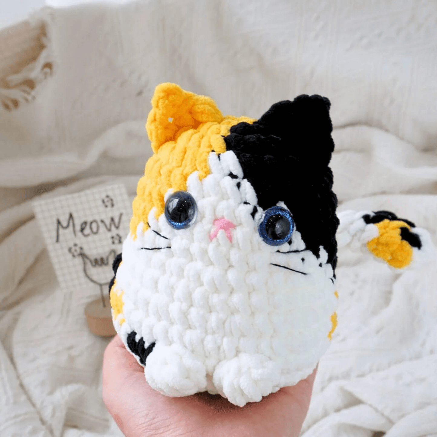 16-in-1 Chonky Cats Crochet Pattern Bundle